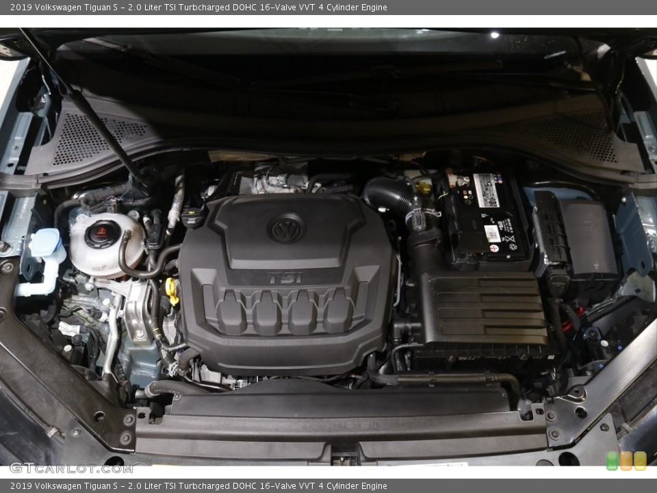 2.0 Liter TSI Turbcharged DOHC 16-Valve VVT 4 Cylinder 2019 Volkswagen Tiguan Engine