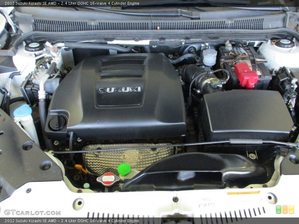 2.4 Liter DOHC 16-Valve 4 Cylinder Engine for the 2012 Suzuki Kizashi #145348099