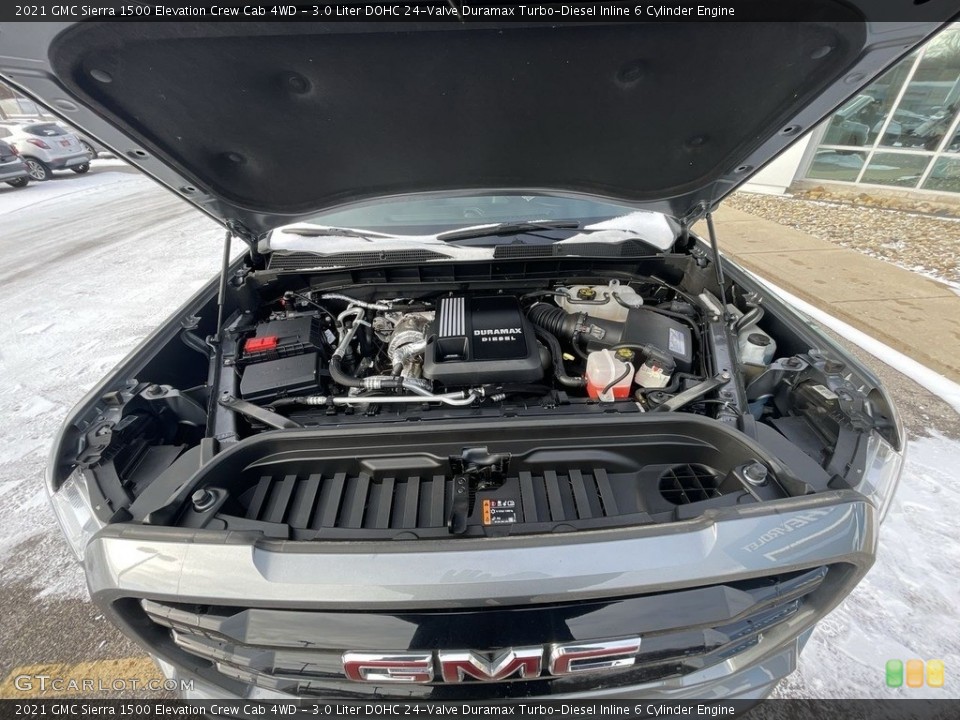 3.0 Liter DOHC 24-Valve Duramax Turbo-Diesel Inline 6 Cylinder Engine for the 2021 GMC Sierra 1500 #145348282