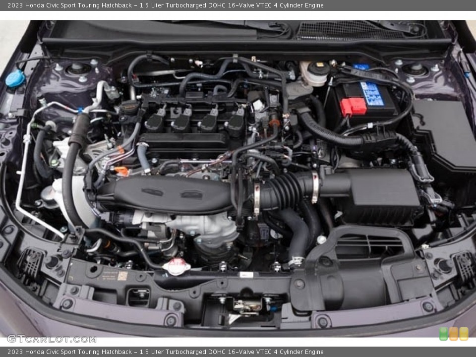 1.5 Liter Turbocharged DOHC 16-Valve VTEC 4 Cylinder Engine for the 2023 Honda Civic #145350265