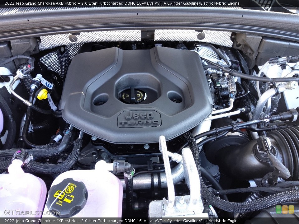 2.0 Liter Turbocharged DOHC 16-Valve VVT 4 Cylinder Gasoline/Electric Hybrid Engine for the 2022 Jeep Grand Cherokee #145356735