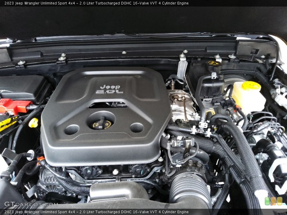2.0 Liter Turbocharged DOHC 16-Valve VVT 4 Cylinder Engine for the 2023 Jeep Wrangler Unlimited #145359606