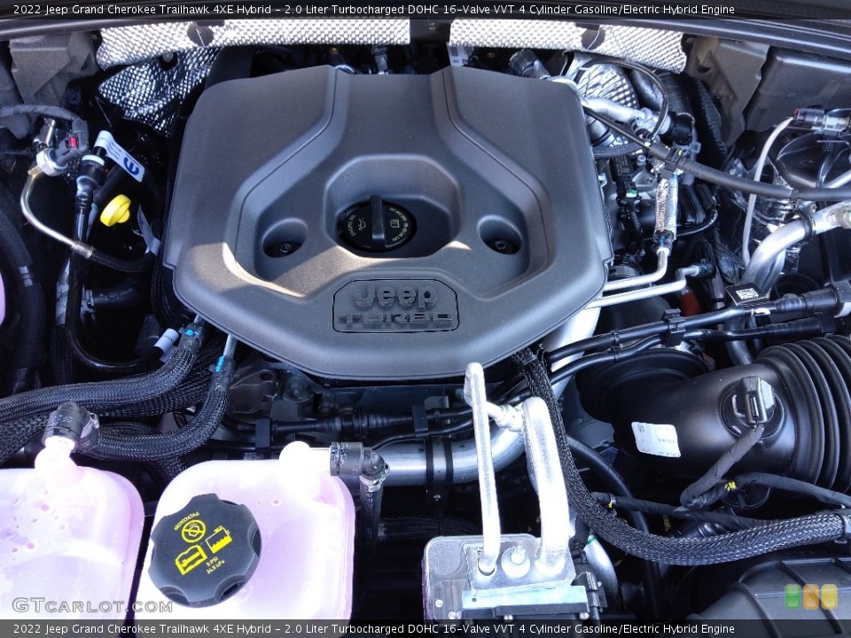 2.0 Liter Turbocharged DOHC 16-Valve VVT 4 Cylinder Gasoline/Electric Hybrid Engine for the 2022 Jeep Grand Cherokee #145360227