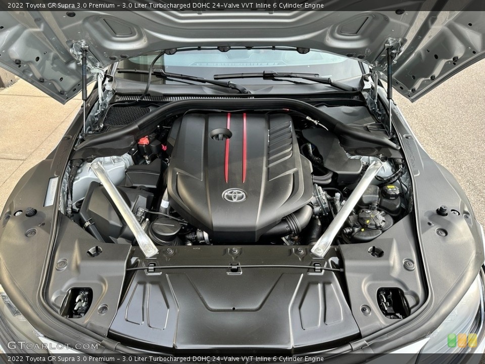 3.0 Liter Turbocharged DOHC 24-Valve VVT Inline 6 Cylinder Engine for the 2022 Toyota GR Supra #145360939