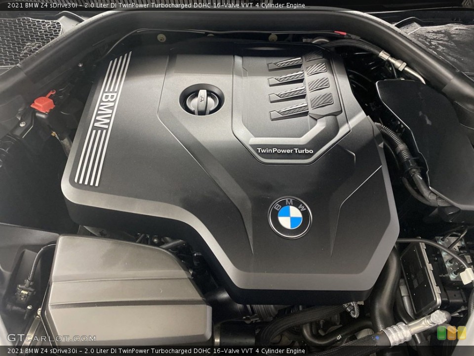 2.0 Liter DI TwinPower Turbocharged DOHC 16-Valve VVT 4 Cylinder 2021 BMW Z4 Engine