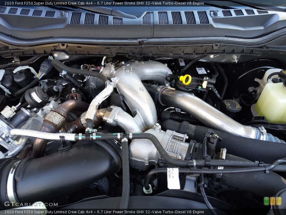 6.7 Liter Power Stroke OHV 32-Valve Turbo-Diesel V8 Engine for the 2020 Ford F350 Super Duty #145377898