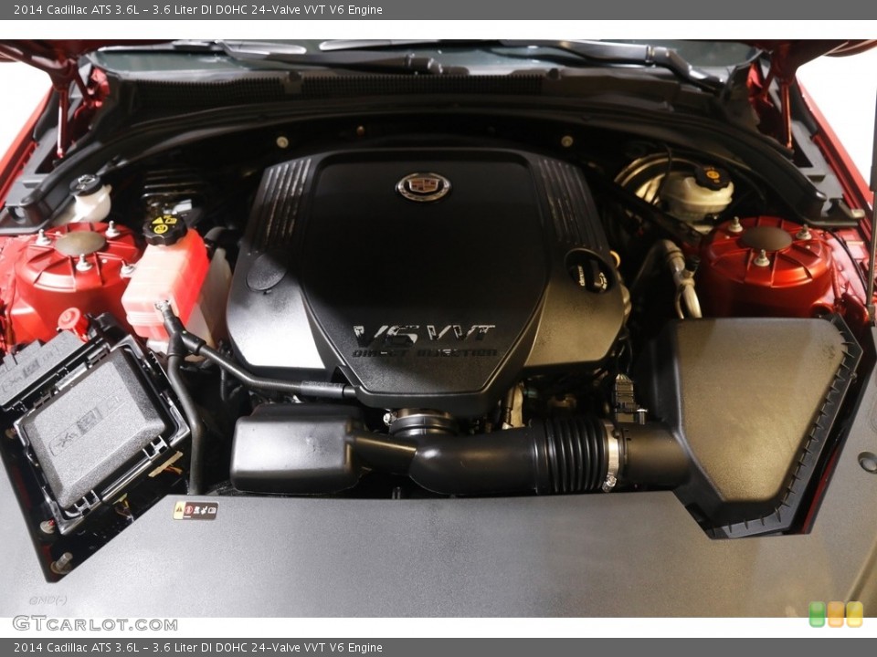 3.6 Liter DI DOHC 24-Valve VVT V6 2014 Cadillac ATS Engine