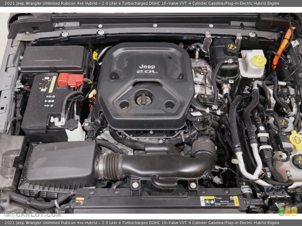 2.0 Liter e Turbocharged DOHC 16-Valve VVT 4 Cylinder Gasoline/Plug-In Electric Hybrid Engine for the 2021 Jeep Wrangler Unlimited #145381204