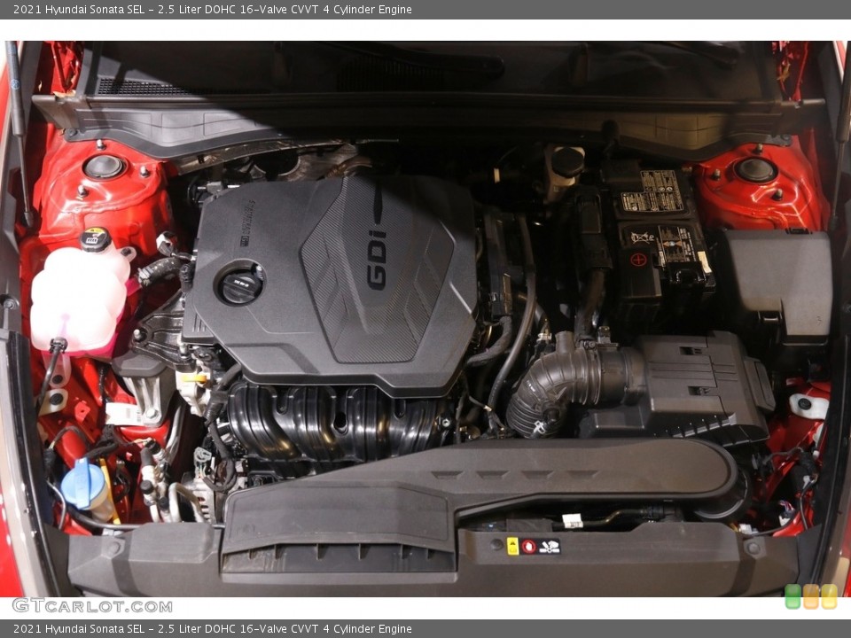 2.5 Liter DOHC 16-Valve CVVT 4 Cylinder Engine for the 2021 Hyundai Sonata #145387803