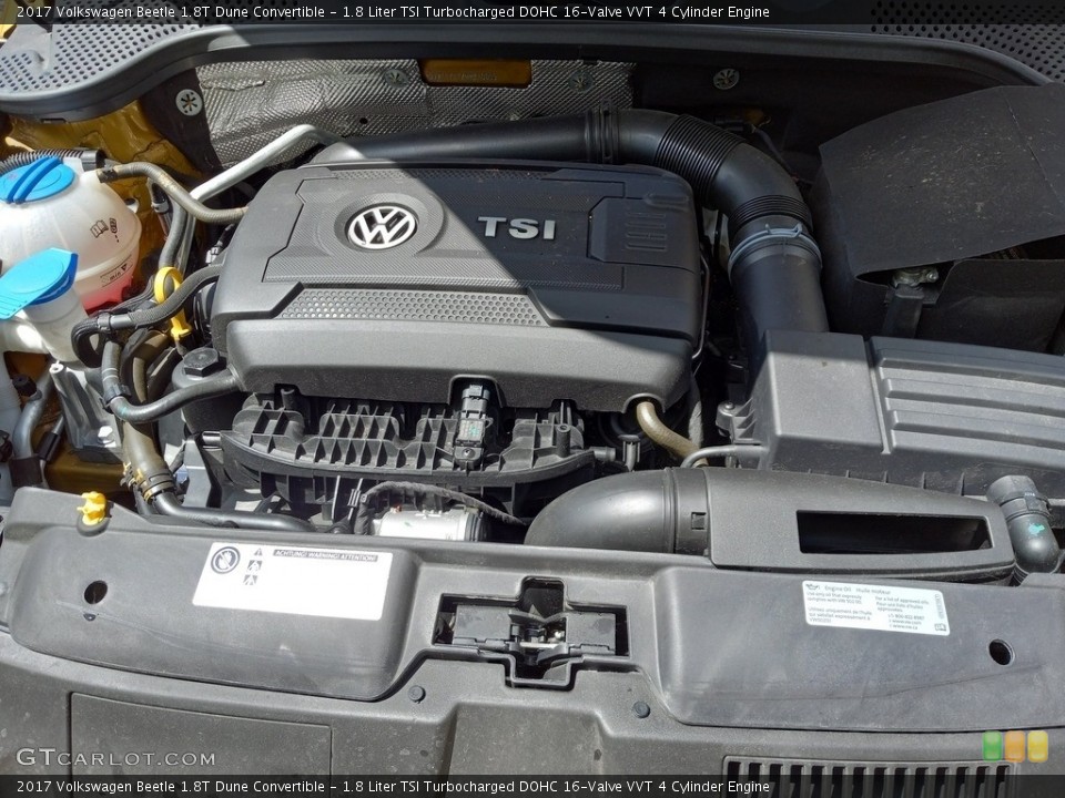 1.8 Liter TSI Turbocharged DOHC 16-Valve VVT 4 Cylinder Engine for the 2017 Volkswagen Beetle #145391578