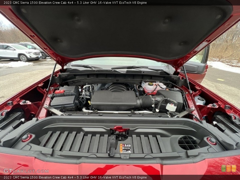 5.3 Liter OHV 16-Valve VVT EcoTech V8 2023 GMC Sierra 1500 Engine