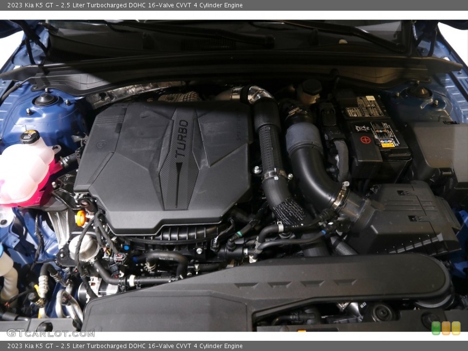 2.5 Liter Turbocharged DOHC 16-Valve CVVT 4 Cylinder 2023 Kia K5 Engine