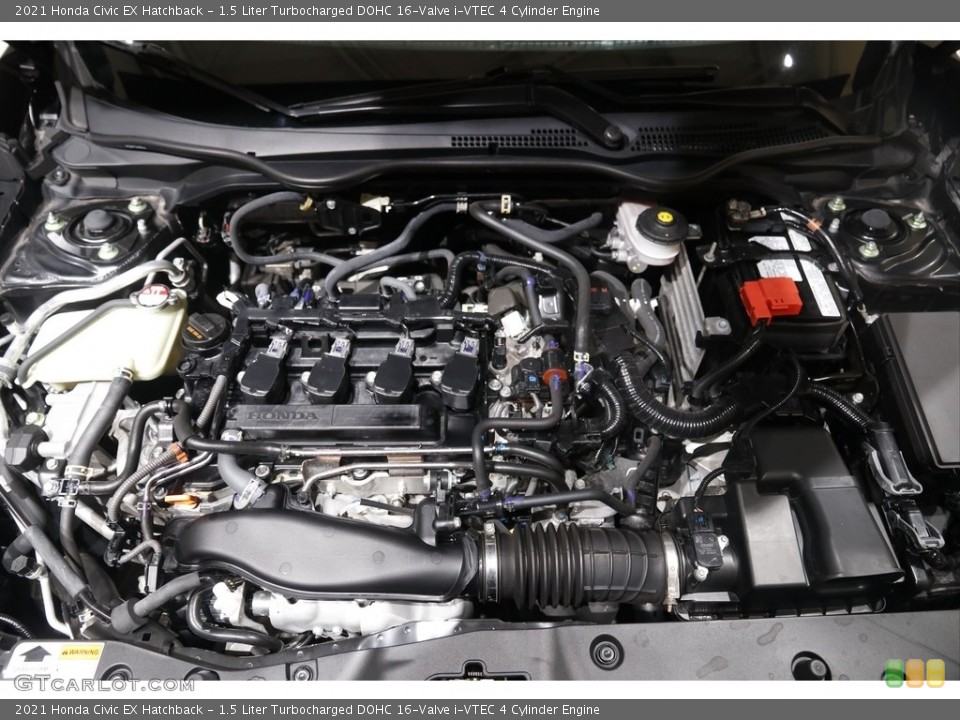 1.5 Liter Turbocharged DOHC 16-Valve i-VTEC 4 Cylinder Engine for the 2021 Honda Civic #145401208