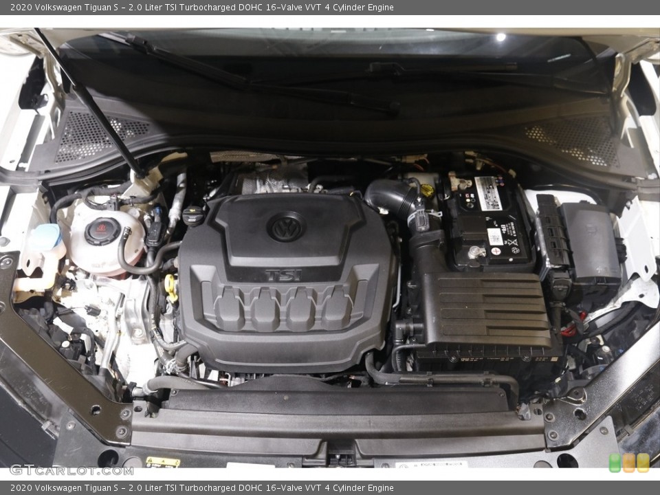 2.0 Liter TSI Turbocharged DOHC 16-Valve VVT 4 Cylinder 2020 Volkswagen Tiguan Engine