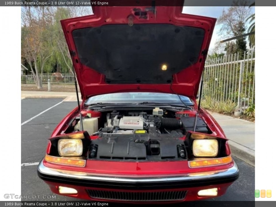 3.8 Liter OHV 12-Valve V6 Engine for the 1989 Buick Reatta #145431522