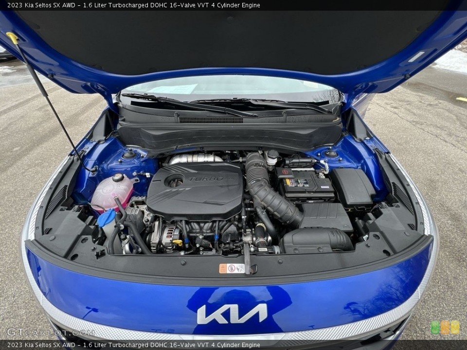 1.6 Liter Turbocharged DOHC 16-Valve VVT 4 Cylinder 2023 Kia Seltos Engine