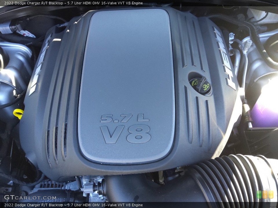 5.7 Liter HEMI OHV 16-Valve VVT V8 Engine for the 2022 Dodge Charger #145445731