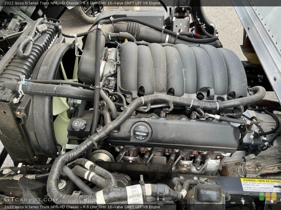 6.6 Liter OHV 16-Valve GMPT L8T V8 2022 Isuzu N Series Truck Engine