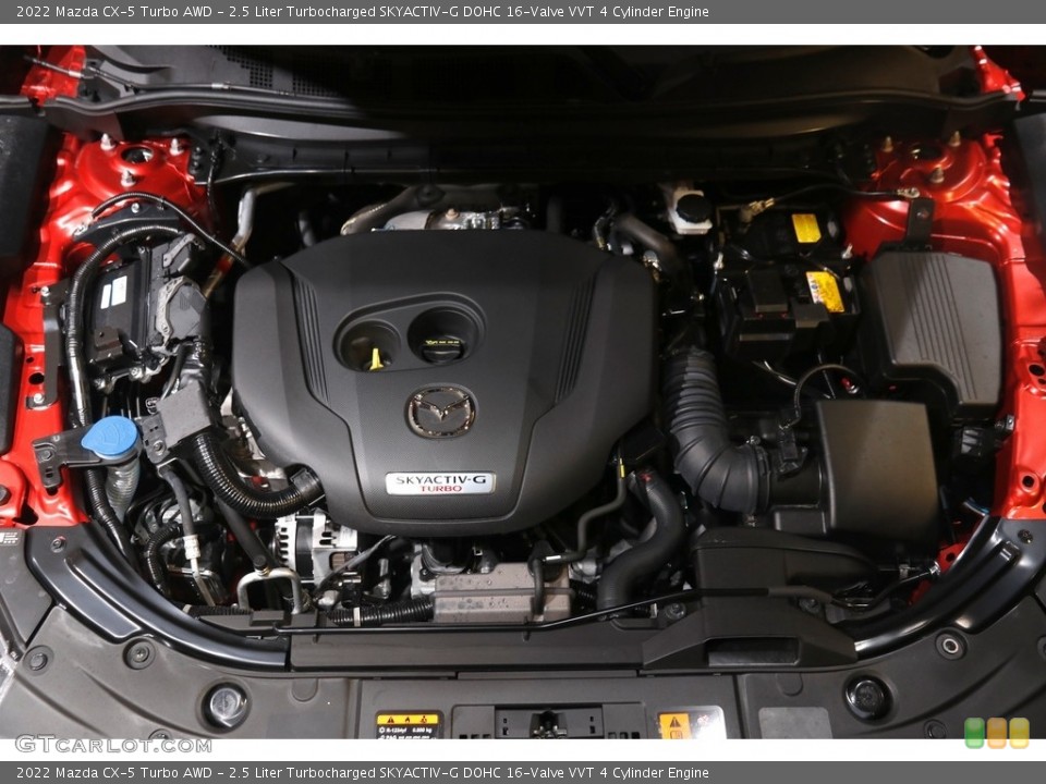 2.5 Liter Turbocharged SKYACTIV-G DOHC 16-Valve VVT 4 Cylinder Engine for the 2022 Mazda CX-5 #145452367