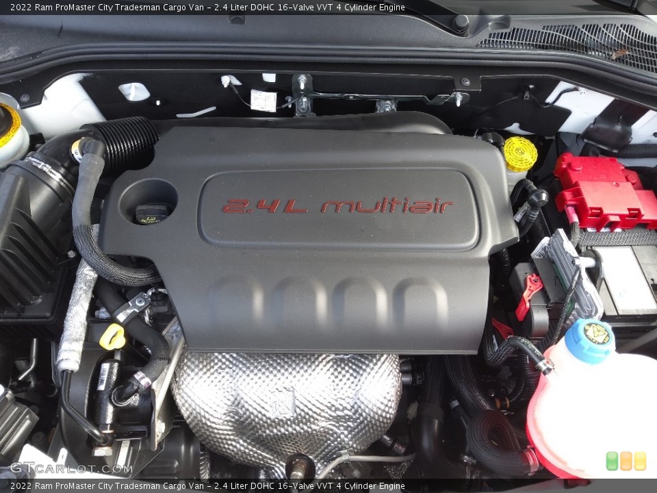 2.4 Liter DOHC 16-Valve VVT 4 Cylinder 2022 Ram ProMaster City Engine