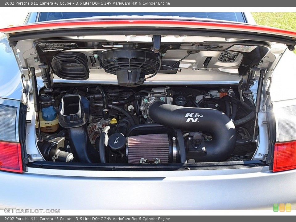 3.6 Liter DOHC 24V VarioCam Flat 6 Cylinder Engine for the 2002 Porsche 911 #145471437
