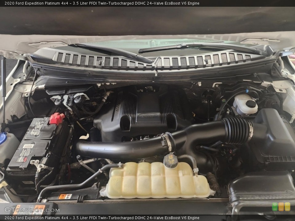 3.5 Liter PFDI Twin-Turbocharged DOHC 24-Valve EcoBoost V6 2020 Ford Expedition Engine