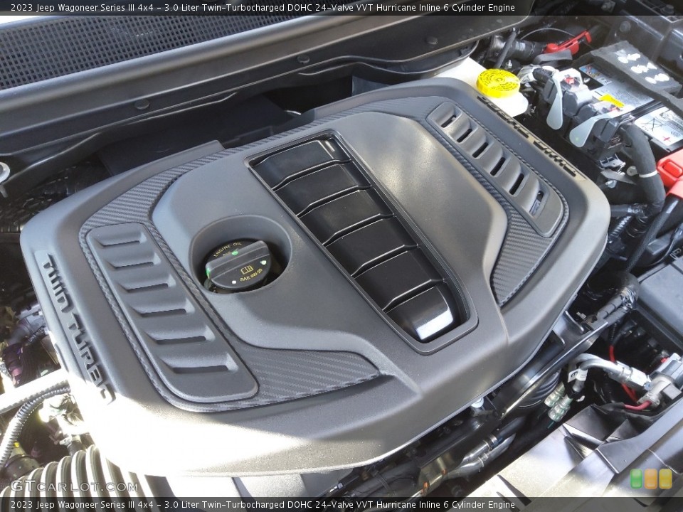 3.0 Liter Twin-Turbocharged DOHC 24-Valve VVT Hurricane Inline 6 Cylinder Engine for the 2023 Jeep Wagoneer #145508805