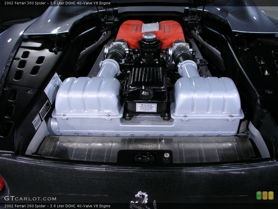 3.6 Liter DOHC 40-Valve V8 Engine for the 2002 Ferrari 360 #145511