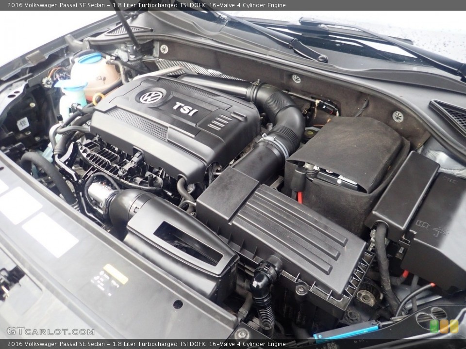 1.8 Liter Turbocharged TSI DOHC 16-Valve 4 Cylinder Engine for the 2016 Volkswagen Passat #145513902