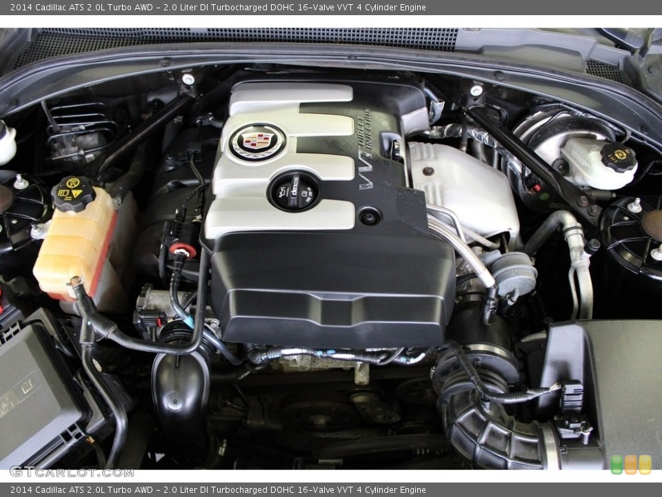 2.0 Liter DI Turbocharged DOHC 16-Valve VVT 4 Cylinder Engine for the 2014 Cadillac ATS #145515602