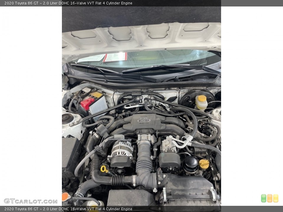 2.0 Liter DOHC 16-Valve VVT Flat 4 Cylinder 2020 Toyota 86 Engine