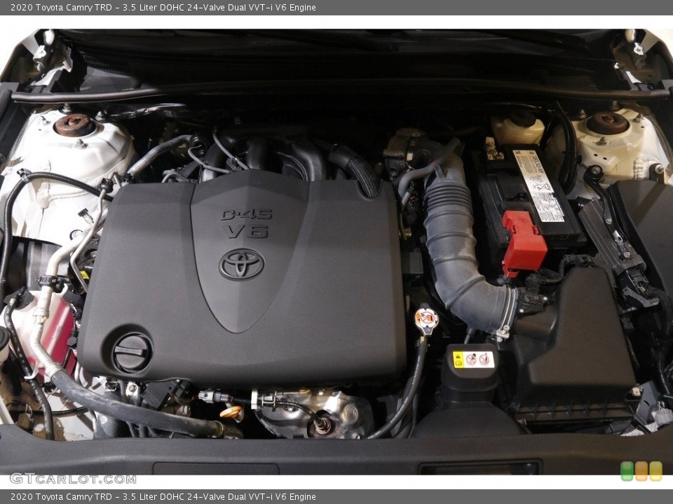 3.5 Liter DOHC 24-Valve Dual VVT-i V6 2020 Toyota Camry Engine