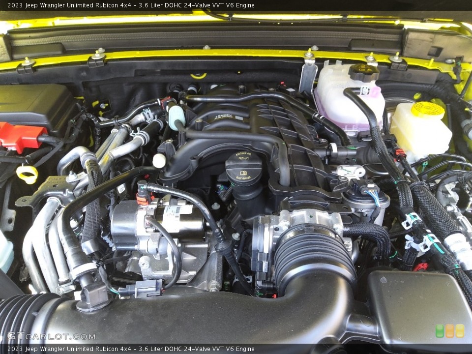 3.6 Liter DOHC 24-Valve VVT V6 Engine for the 2023 Jeep Wrangler Unlimited #145538932
