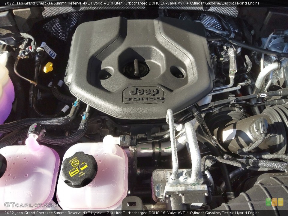 2.0 Liter Turbocharged DOHC 16-Valve VVT 4 Cylinder Gasoline/Electric Hybrid Engine for the 2022 Jeep Grand Cherokee #145541071