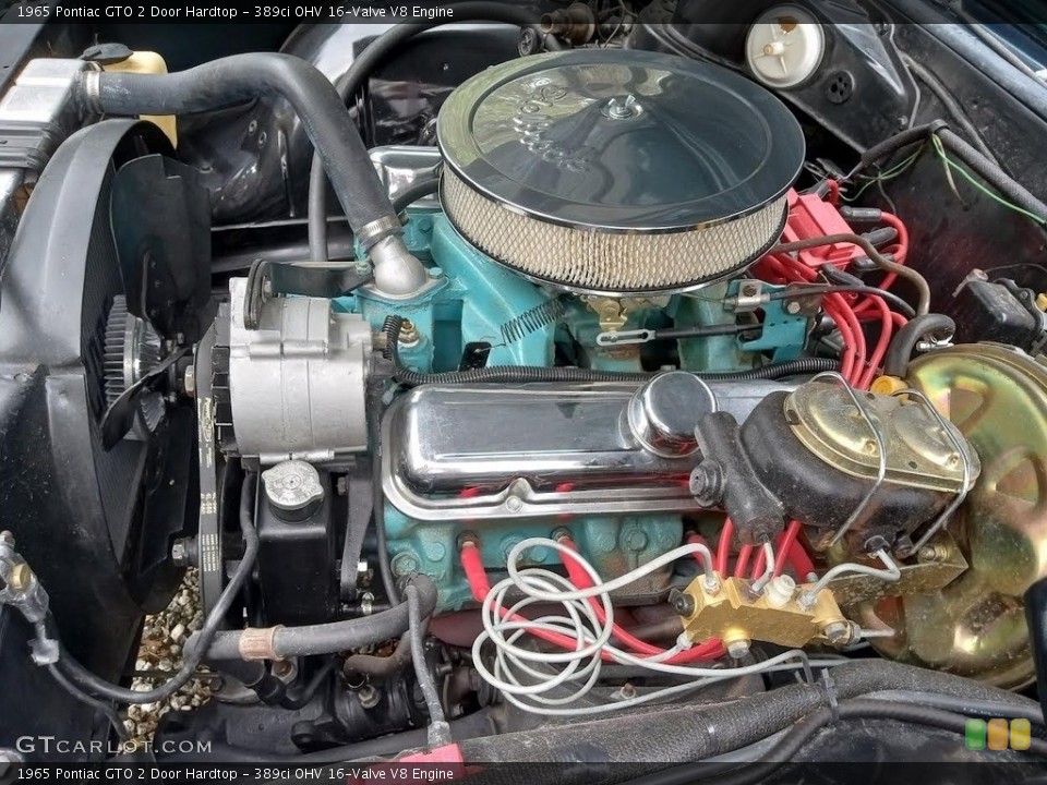 389ci OHV 16-Valve V8 1965 Pontiac GTO Engine