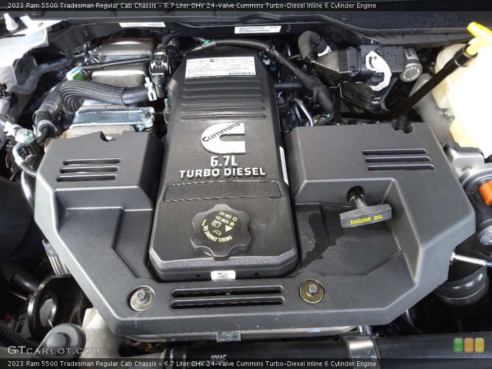 6.7 Liter OHV 24-Valve Cummins Turbo-Diesel Inline 6 Cylinder Engine for the 2023 Ram 5500 #145561721