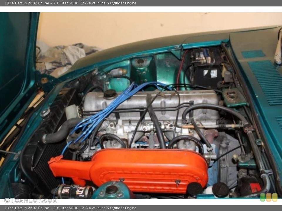 2.6 Liter SOHC 12-Valve Inline 6 Cylinder Engine for the 1974 Datsun 260Z #145566362