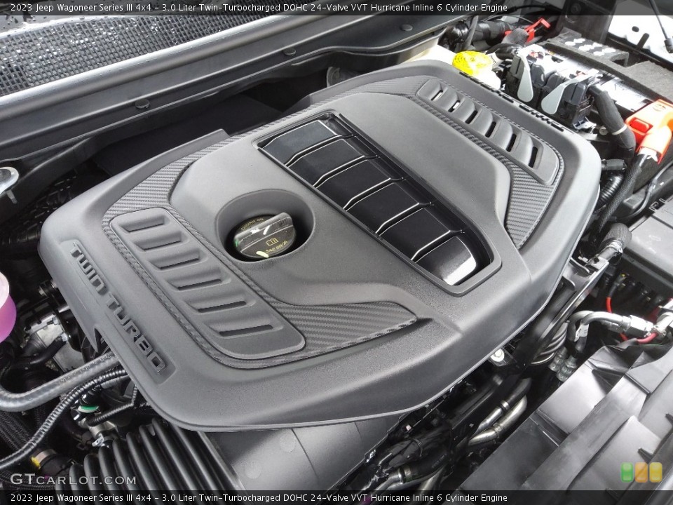 3.0 Liter Twin-Turbocharged DOHC 24-Valve VVT Hurricane Inline 6 Cylinder Engine for the 2023 Jeep Wagoneer #145570143