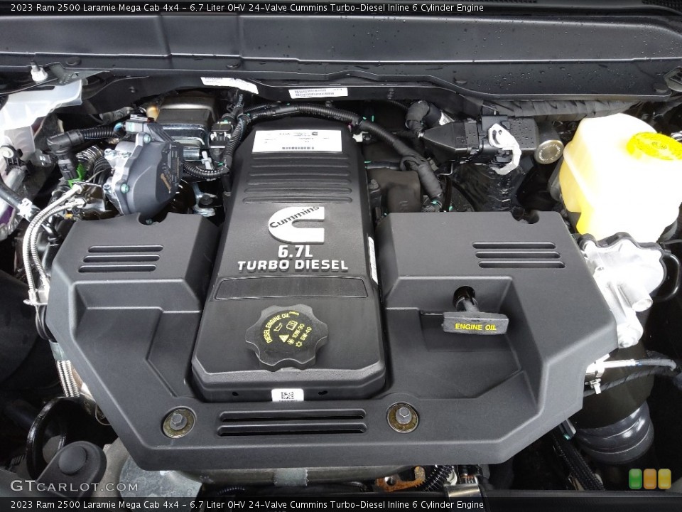 6.7 Liter OHV 24-Valve Cummins Turbo-Diesel Inline 6 Cylinder Engine for the 2023 Ram 2500 #145573479