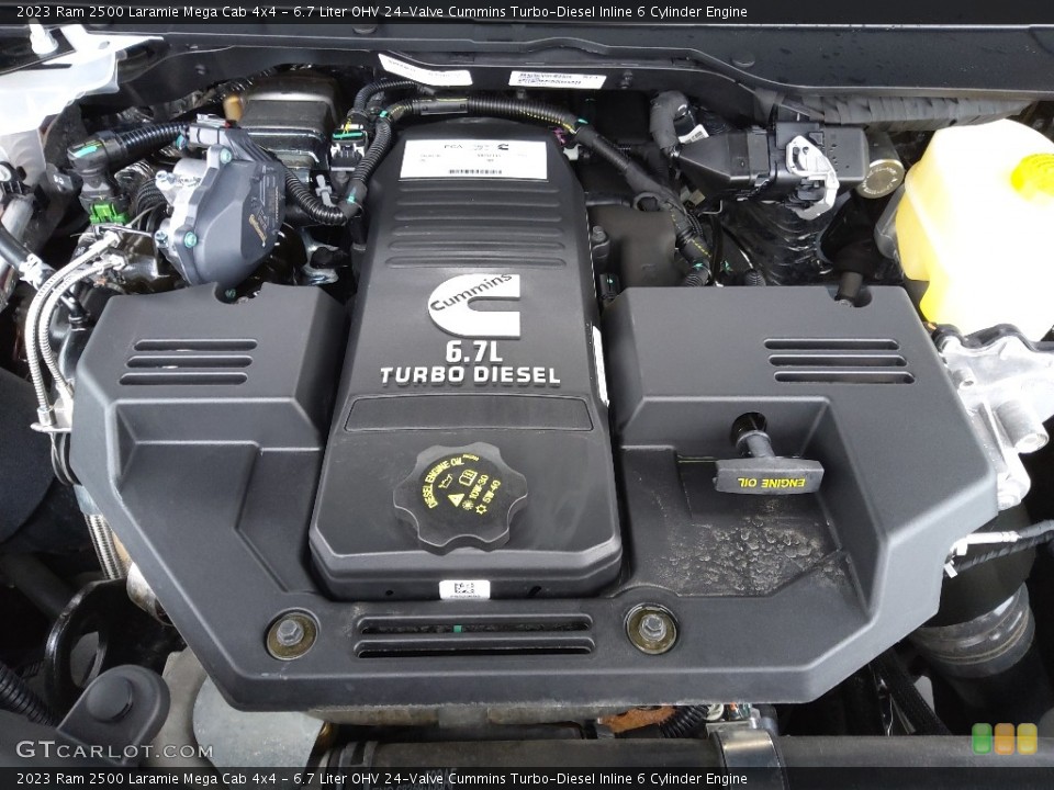 6.7 Liter OHV 24-Valve Cummins Turbo-Diesel Inline 6 Cylinder Engine for the 2023 Ram 2500 #145573698