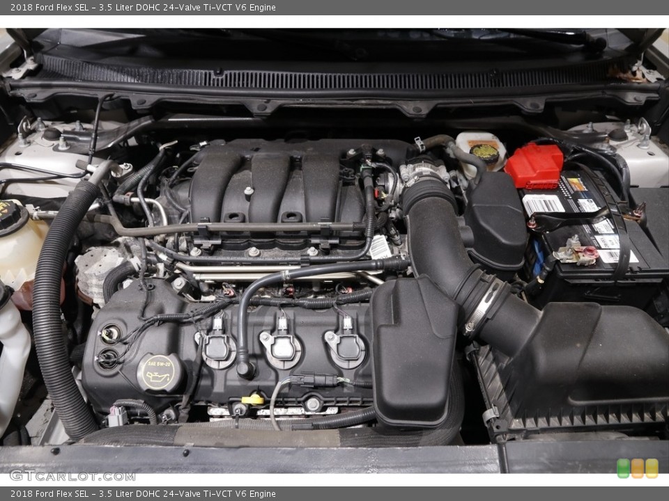 3.5 Liter DOHC 24-Valve Ti-VCT V6 Engine for the 2018 Ford Flex #145583069