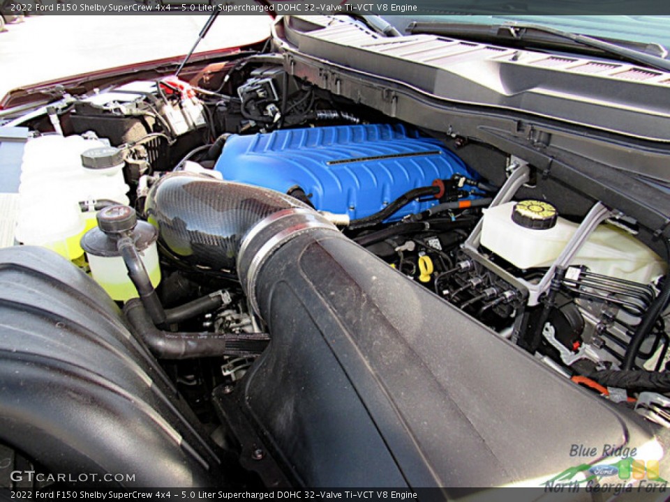 5.0 Liter Supercharged DOHC 32-Valve Ti-VCT V8 Engine for the 2022 Ford F150 #145589502