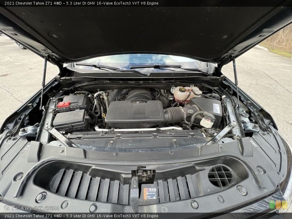 5.3 Liter DI OHV 16-Valve EcoTech3 VVT V8 2021 Chevrolet Tahoe Engine
