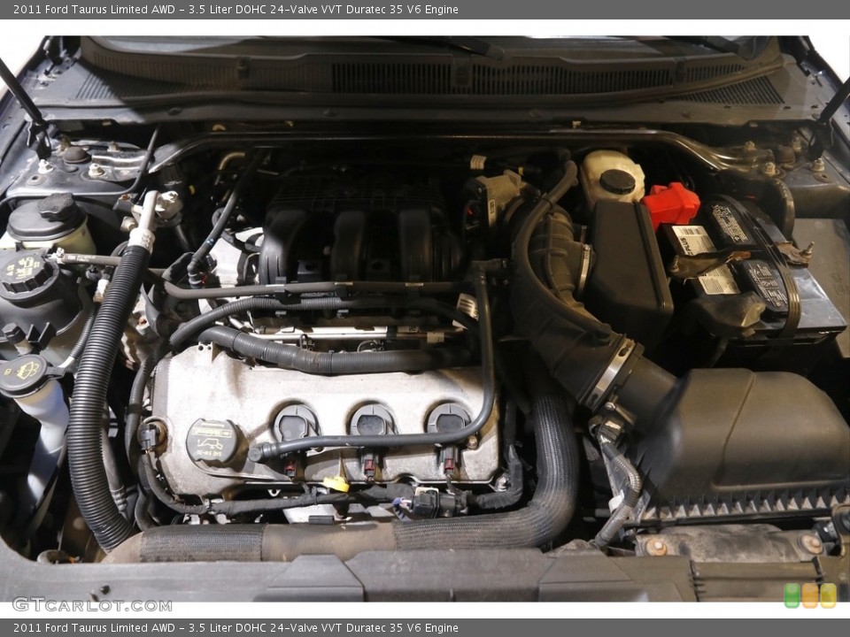 3.5 Liter DOHC 24-Valve VVT Duratec 35 V6 Engine for the 2011 Ford Taurus #145595421