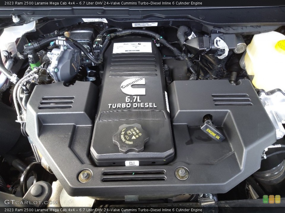 6.7 Liter OHV 24-Valve Cummins Turbo-Diesel Inline 6 Cylinder Engine for the 2023 Ram 2500 #145601330