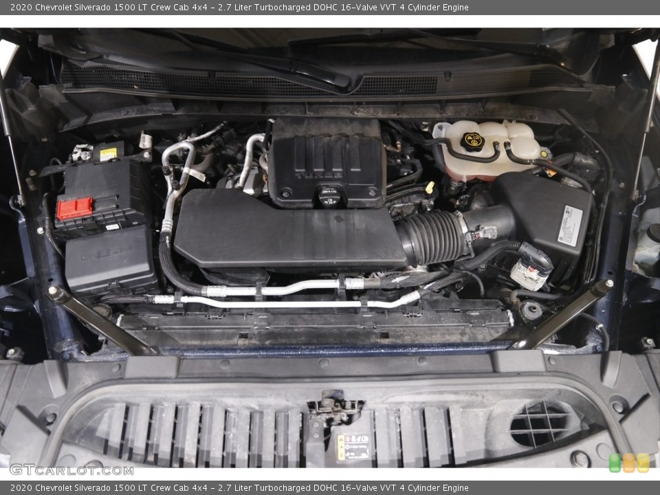2.7 Liter Turbocharged DOHC 16-Valve VVT 4 Cylinder 2020 Chevrolet Silverado 1500 Engine