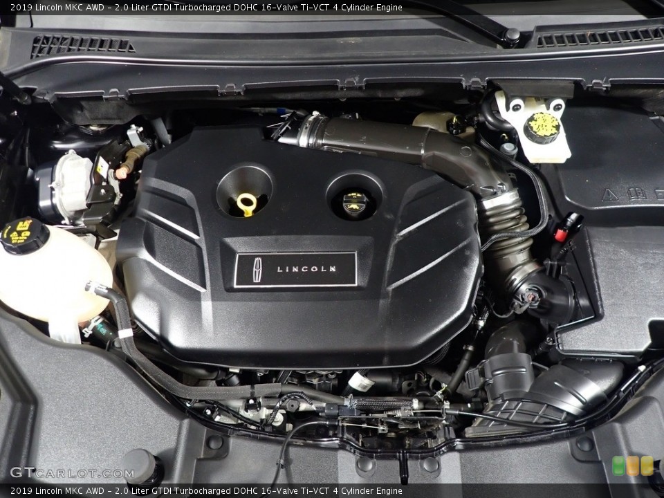 2.0 Liter GTDI Turbocharged DOHC 16-Valve Ti-VCT 4 Cylinder 2019 Lincoln MKC Engine