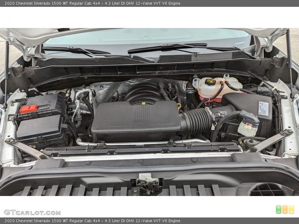 4.3 Liter DI OHV 12-Valve VVT V6 Engine for the 2020 Chevrolet Silverado 1500 #145617089