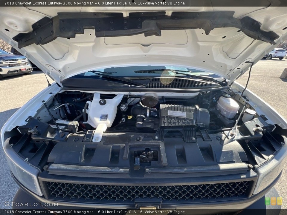 6.0 Liter FlexFuel OHV 16-Valve Vortec V8 Engine for the 2018 Chevrolet Express Cutaway #145621407