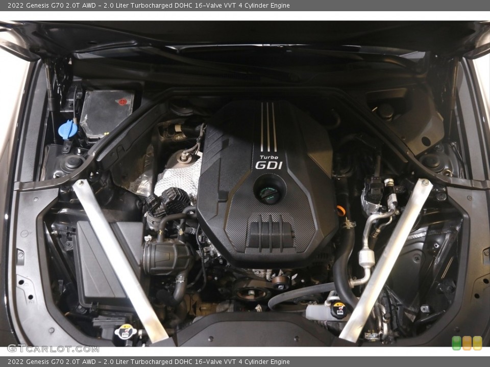 2.0 Liter Turbocharged DOHC 16-Valve VVT 4 Cylinder Engine for the 2022 Genesis G70 #145625099